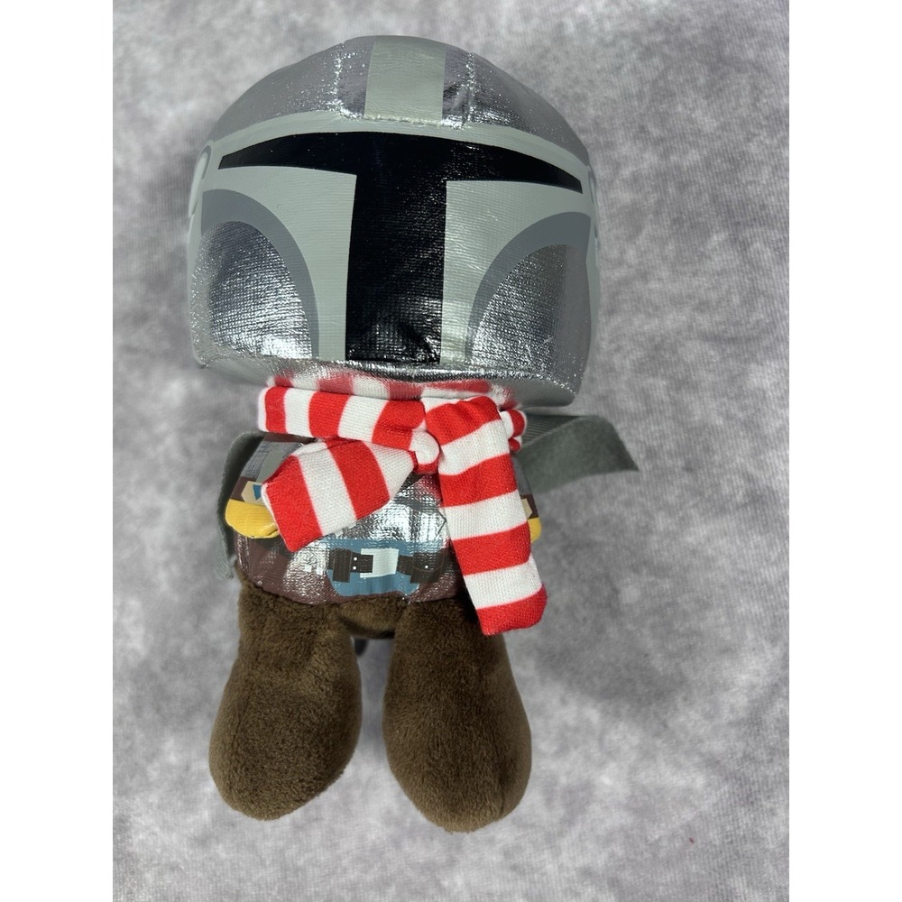 Hallmark Star Wars Mandalorian Plush Wearing Scarf